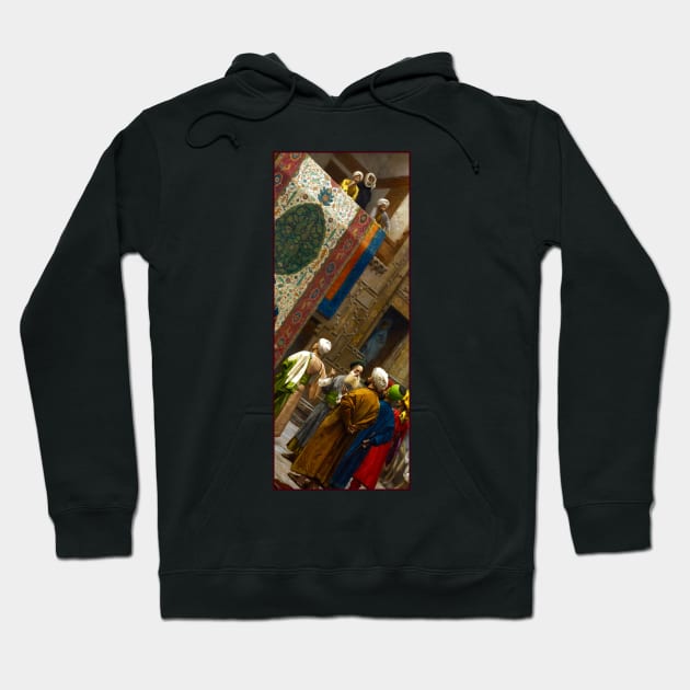 The Carpet Merchant by Gerome Hoodie by academic-art